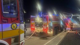 Félmillió eurós kárt okozott a párkányi ipari tűz