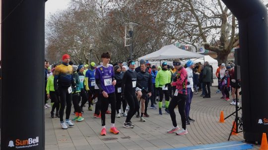 Részvételi rekord a Párkányi Téli Futáson