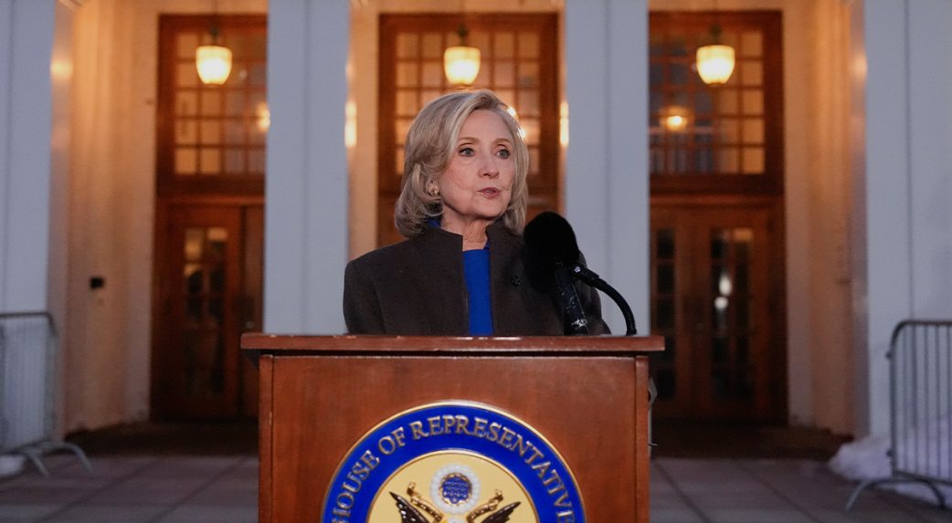 Hillary Clinton szerint férje nem tudott Epstein bűncselekményeiről