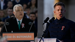 A választási kampány árnyékában ünnepelte a nemzeti ünnepet Budapest