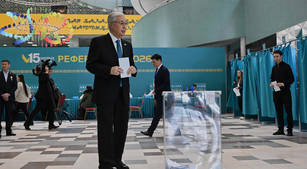 Népszavazást tartottak Kazahsztánban