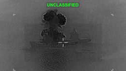 Iráni hajókat süllyesztett el az USA fegyveres ereje