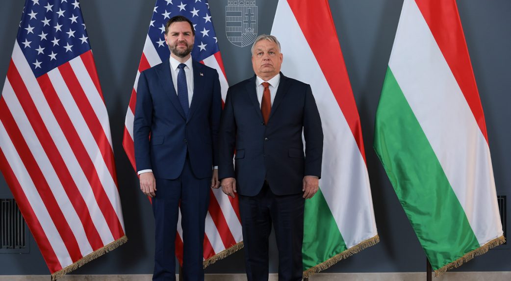 Magyarországra érkezett az Amerikai Egyesült Államok alelnöke