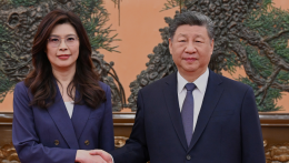 A kínai elnök találkozott a tajvani ellenzék vezetőjével