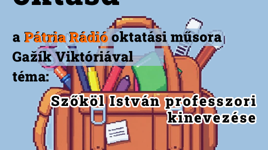 Új magyar professzora van a szlovákiai felsőoktatásnak