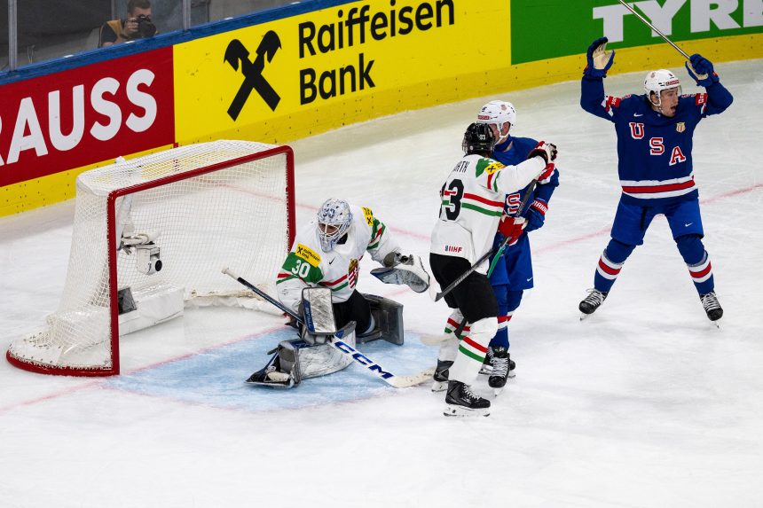 Jégkorong-vb, Svájc: Egyesült Államok‑Magyarország 7:3
