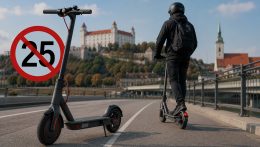 Szeptembertől tilos a 25 km/óránál gyorsabb elektromos rollerekkel közlekedni Szlovákiában