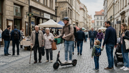 Roller a járdán: szeptembertől vége a türelemnek