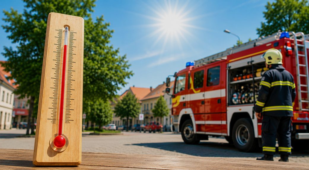 Rekordhőség Dél-Szlovákiában: a tűzoltók fokozott figyelemre intenek