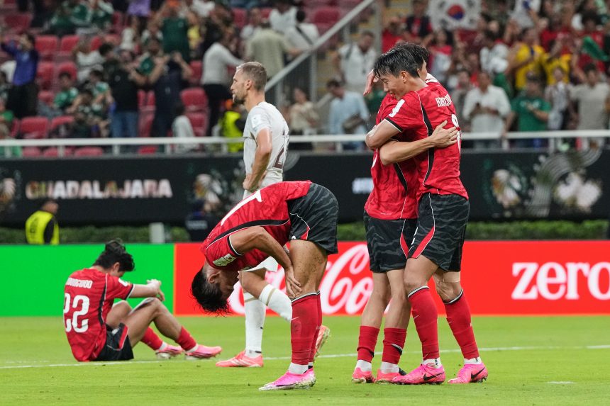 23. labdarúgó-világbajnokság: Dél-Korea‑Csehország 2:1