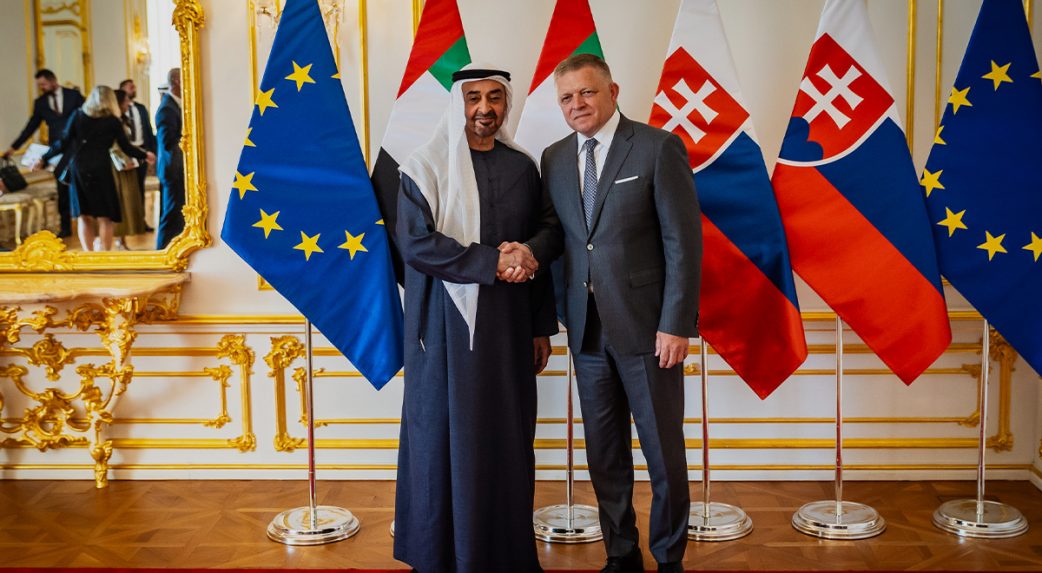 Fico és az Emirátusok elnöke Pozsonyban tárgyalt — Duna-parti infrastrukturális projekt és közvetlen légijárat Dubajba