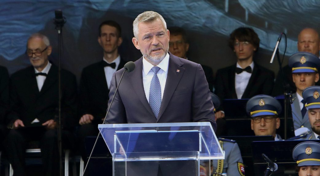 Államfői és a kormányfő is beszédet mondott a Szlovák Nemzeti Felkelés megemlékezésén
