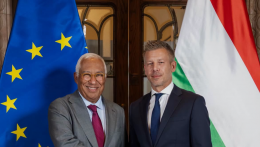 Magyar Péter Antónia Costát fogadta Budapesten