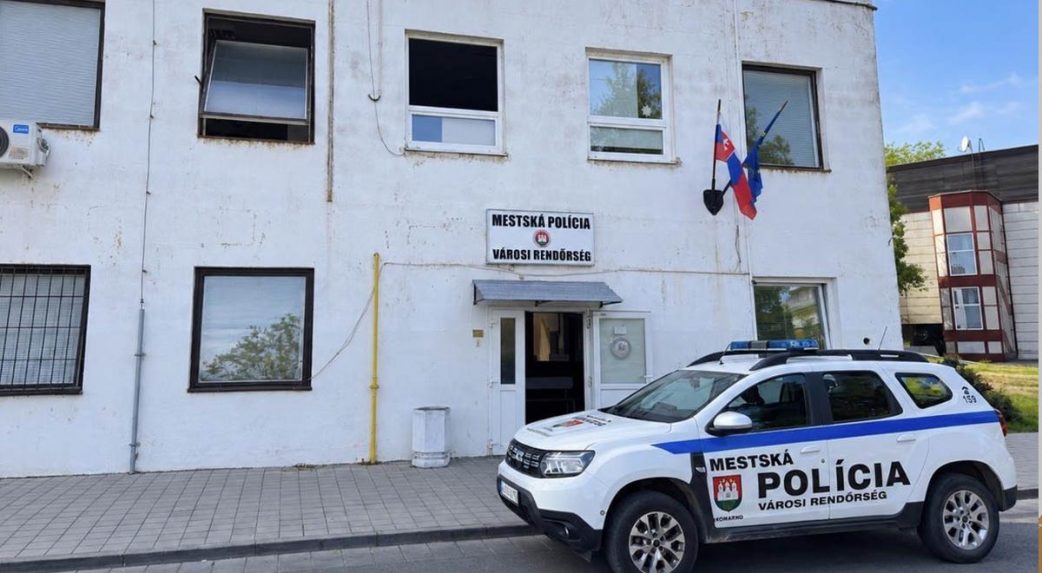 Megújul a városi rendőrség épülete Komáromban