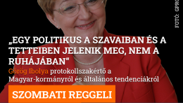 „Egy politikus a szavaiban és a tetteiben jelenik meg, nem a ruhájában“