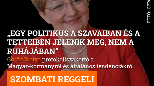„Egy politikus a szavaiban és a tetteiben jelenik meg, nem a ruhájában“