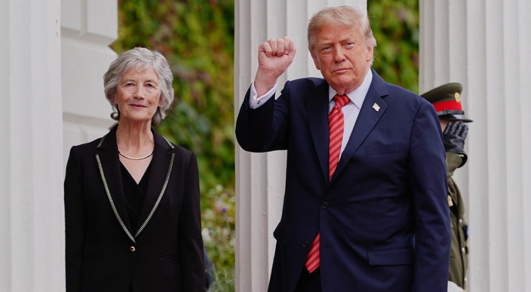 Trump dublini látogatásán egységes Írország mellett szólalt fel — a biztonsági intézkedések 20 millió euróba kerülnek