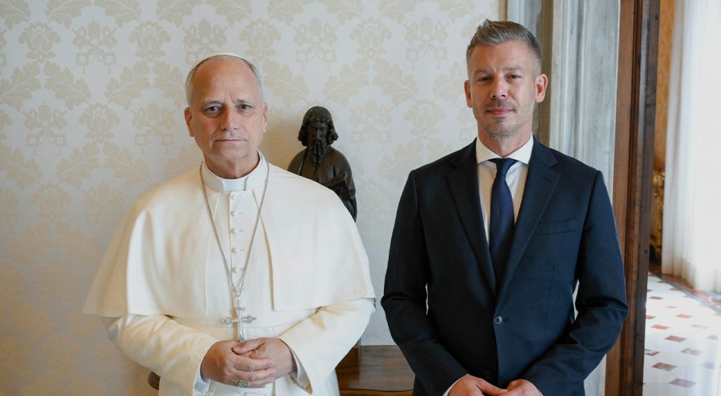 Magyar Pétert magánaudiencián fogadta XIV. Leó pápa