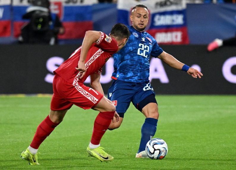 Labdarúgó Nemzetek Ligája, C-divízió: Szlovákia‑Moldova 2:0