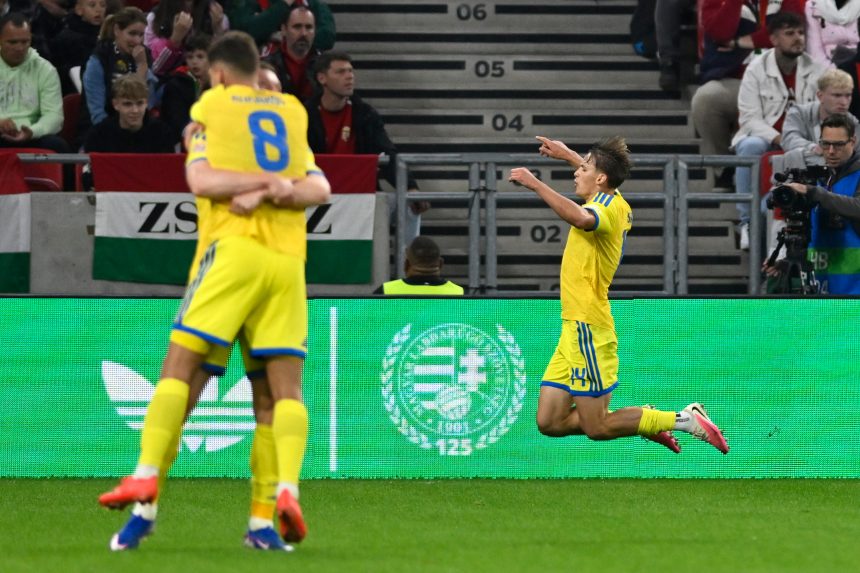 Labdarúgó Nemzetek Ligája, B-divízió – 1. forduló: Magyarország‑Ukrajna 0:1 (0:1)