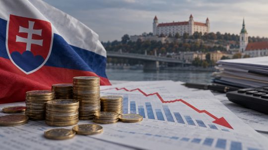 Közel 5 százalékra emelkedhet 2027-ben Szlovákia költségvetési hiánya